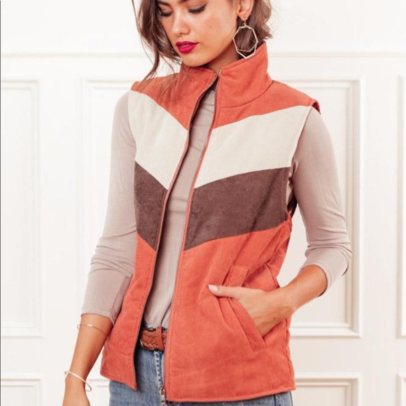 Böhme retro corduroy puffy vest - Picture 3 of 9